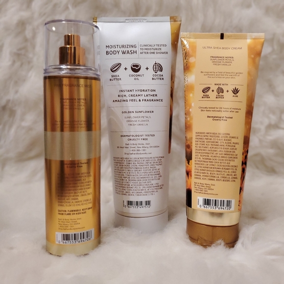 Golden Sunflower Body Care Set - Picture 2 of 2